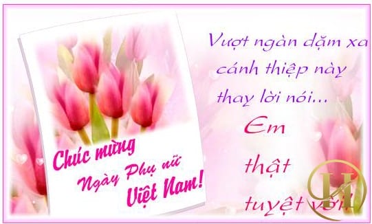 Lời chúc 8/3 ý nghĩa, ngọt ngào cho bạn gái