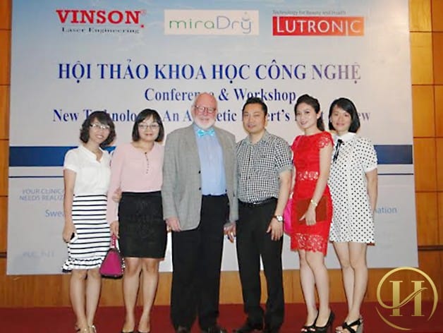 Viện thẩm mỹ y khoa Dr.Hải Lê tham gia hội thảo khoa học do công ty Vinson tổ chức