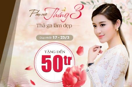 Phụ nữ Tháng 3 - Thả ga làm đẹp
