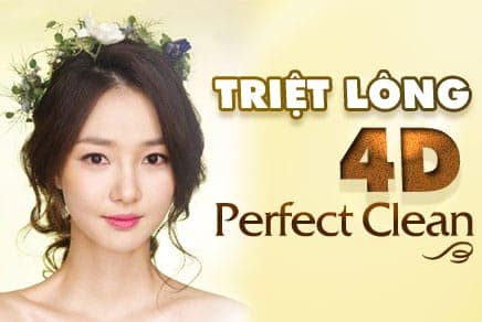 Triệt lông 4D Perfect Clean