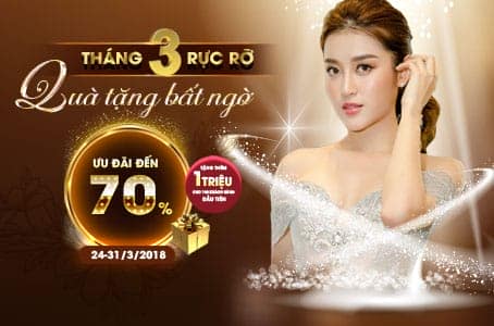 Tháng 3 rực rỡ- Quà tặng bất ngờ