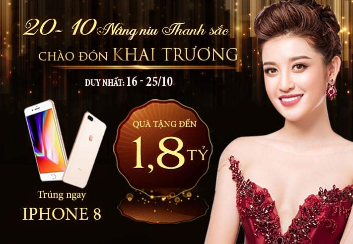 20-10 Nâng niu thanh sắc - Chào đón khai trương