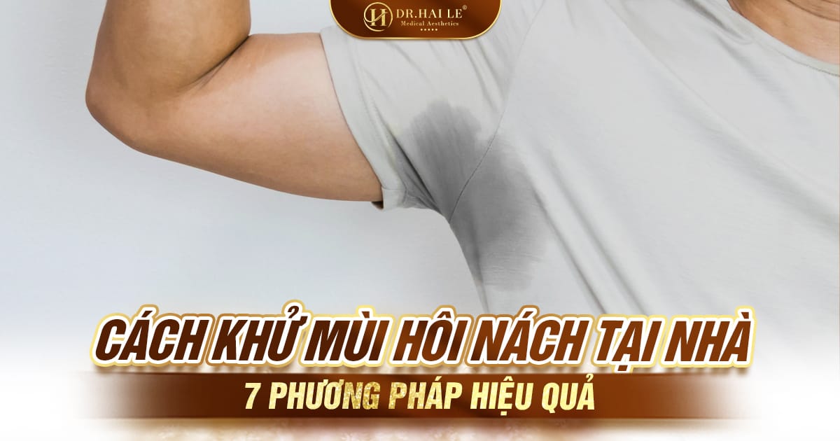 Cách khử mùi hôi nách tại nhà - 4 phương pháp hiệu quả?