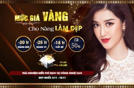 MỨC GIÁ VÀNG - CHO NÀNG LÀM ĐẸP