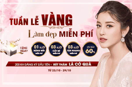 TUẦN LỄ VÀNG - LÀM ĐẸP MIỄN PHÍ