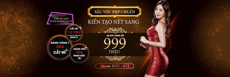 SẮC VÓC ĐẸP CHUẨN - KIẾN TẠO NÉT SANG
