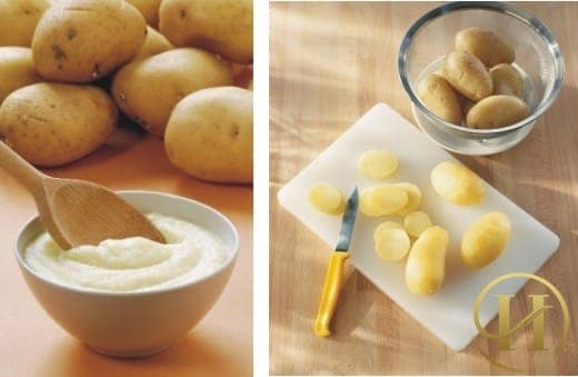 Cách trị thâm nách an toàn bằng khoai tây