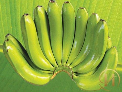 Chuối xanh có tác dụng loại bỏ mụn thịt