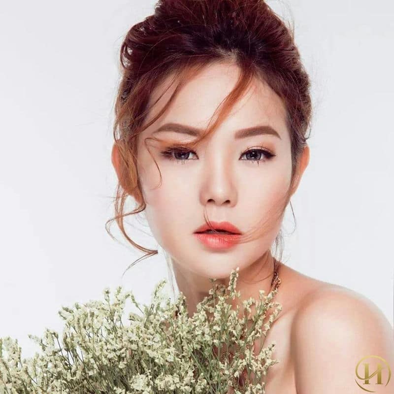 Minh Hằng sở hữu cho mình một đôi môi trái tim mà ai cũng mơ ước