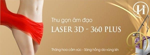 Thu hẹp vùng kín bằng công nghệ Laser 3D-360 Plus