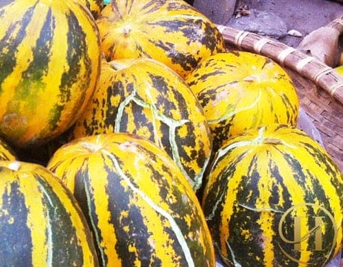 Chữa da khô nứt nẻ bằng mặt nạ dưa bở