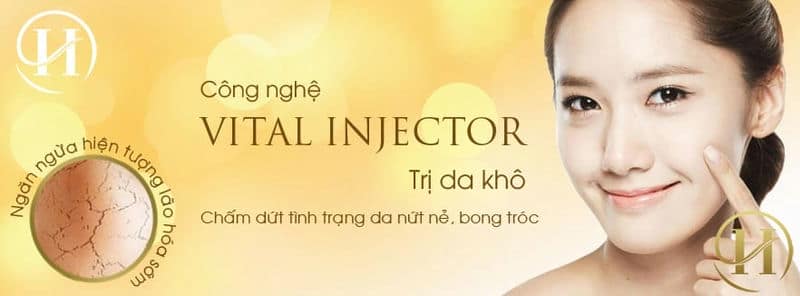 Công nghệ Vital Injector trị da khô nẻ hiệu quả