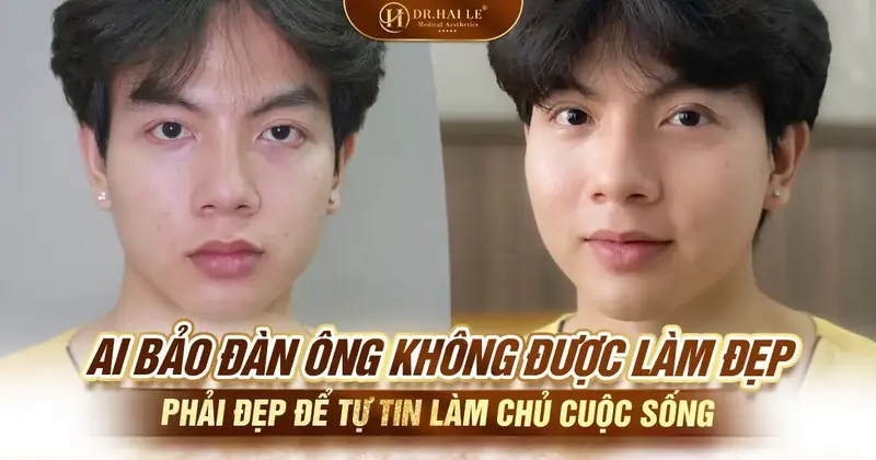 Ai bảo đàn ông không được làm đẹp, phải đẹp để tự tin làm chủ cuộc sống Ai bảo đàn ông không được làm đẹp, phải đẹp để tự tin làm chủ cuộc sống
