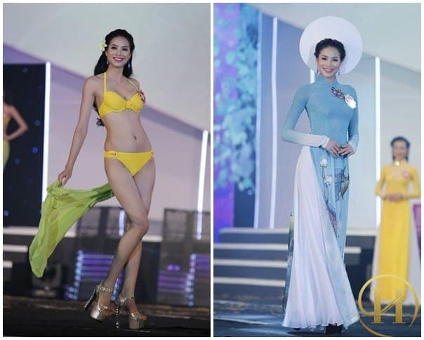 Hành trình lột xác nhan sắc của tân HHHV 2015 Phạm Thị Hương 10