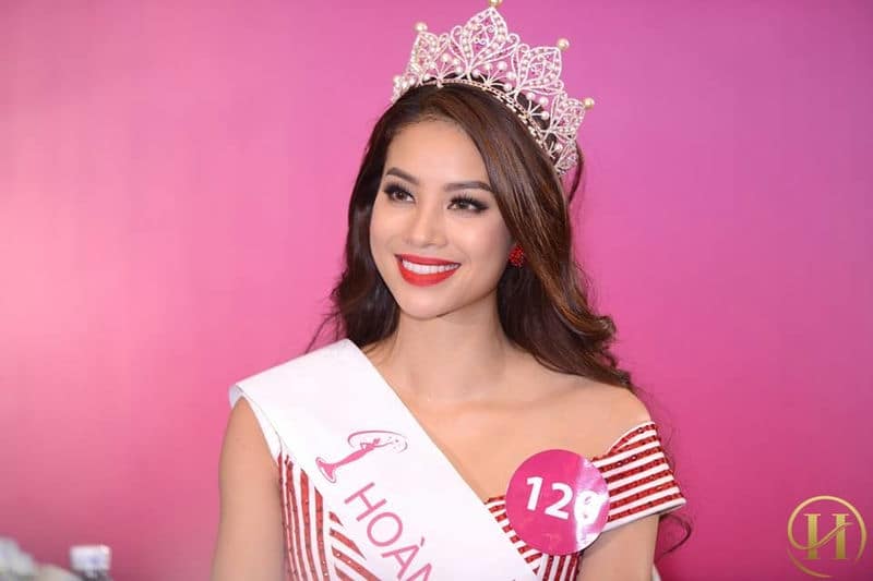 Hành trình lột xác nhan sắc của tân HHHV 2015 Phạm Thị Hương 12