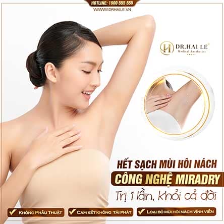 Chữa trị hôi nách
