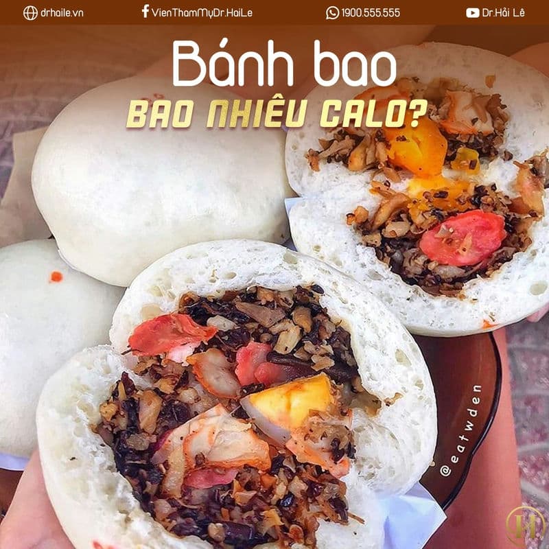 Bánh bao bao nhiêu calo? Ăn bánh bao có béo không?