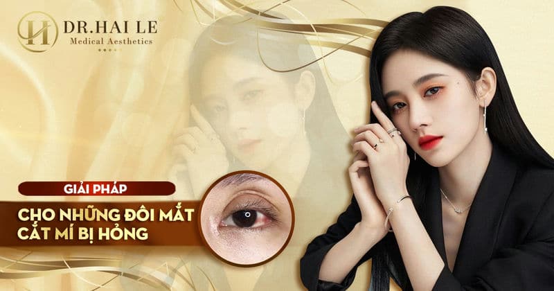 Giải pháp cho những đôi mắt cắt mí bị hỏng