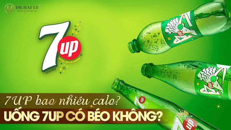 7UP bao nhiêu calo? Uống 7UP có béo không?
