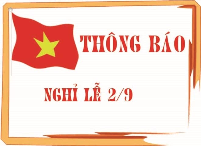 Thông báo lịch nghỉ lễ Quốc Khánh 2/9/2015 Thông báo lịch nghỉ lễ Quốc Khánh 2/9/2015
