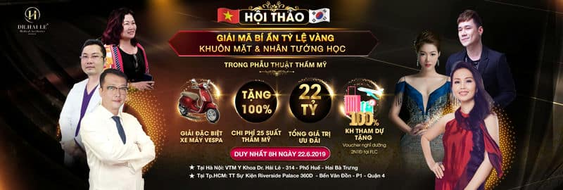 HỘI THẢO THẨM MỸ: TỶ LỆ VÀNG KHUÔN MẶT TRONG PTTM CÓ LIÊN QUAN ĐẾN NHÂN TƯỚNG HỌC HAY KHÔNG ?