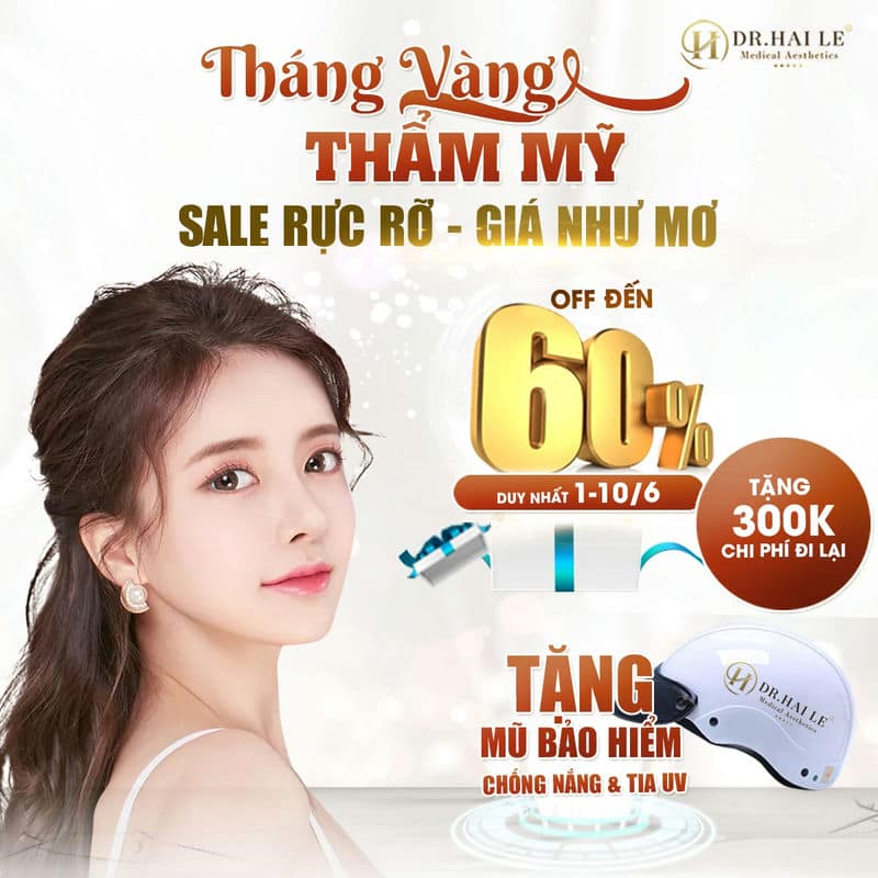 Tháng vàng thẩm mỹ - Sale rực rỡ giá như mơ