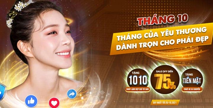 Tháng 10 tháng của yêu thương dành trọn cho phái đẹp