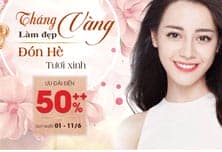THÁNG VÀNG LÀM ĐẸP - ĐÓN HÈ TƯƠI XINH