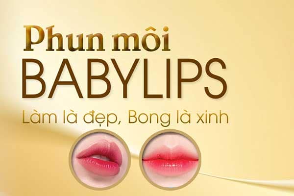 Phun môi Babylips