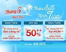 Tháng 5 rực rỡ thỏa sức xinh tươi