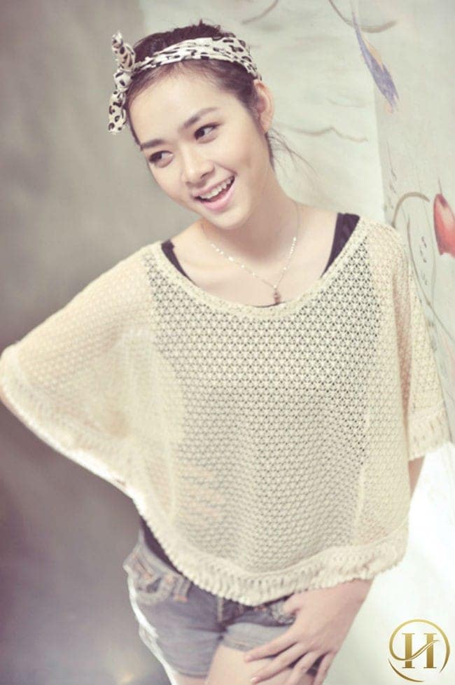 Má lúm đồng tiền của hot girl 2