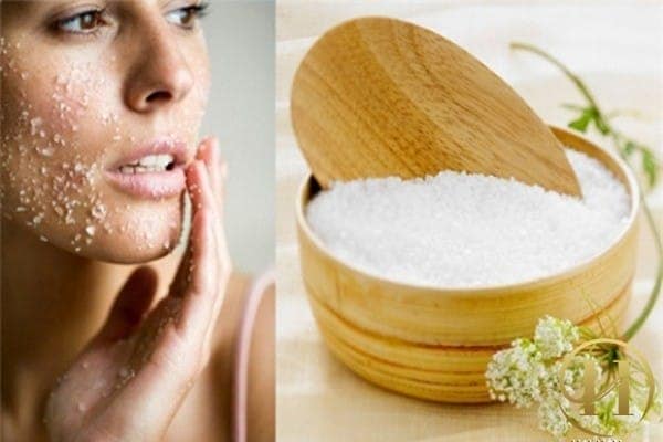 Làm trắng da bằng muối