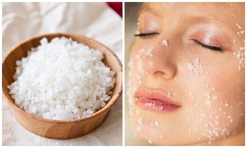 Mẹo làm trắng da cực hay bằng muối biển