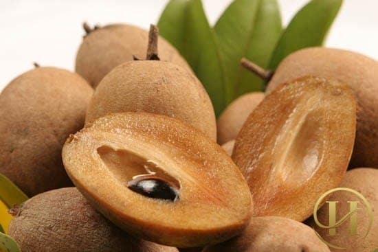 quả hồng xiêm làm trắng da