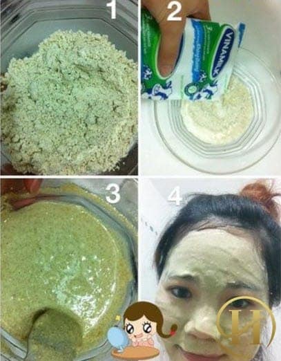 Mặt nạ bột đậu xanh