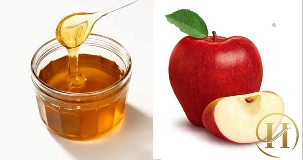 Mặt nạ làm trắng da từ táo và mật ong
