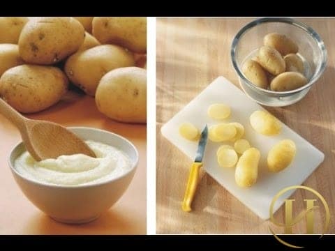 Mặt nạ làm trắng da khoai tây