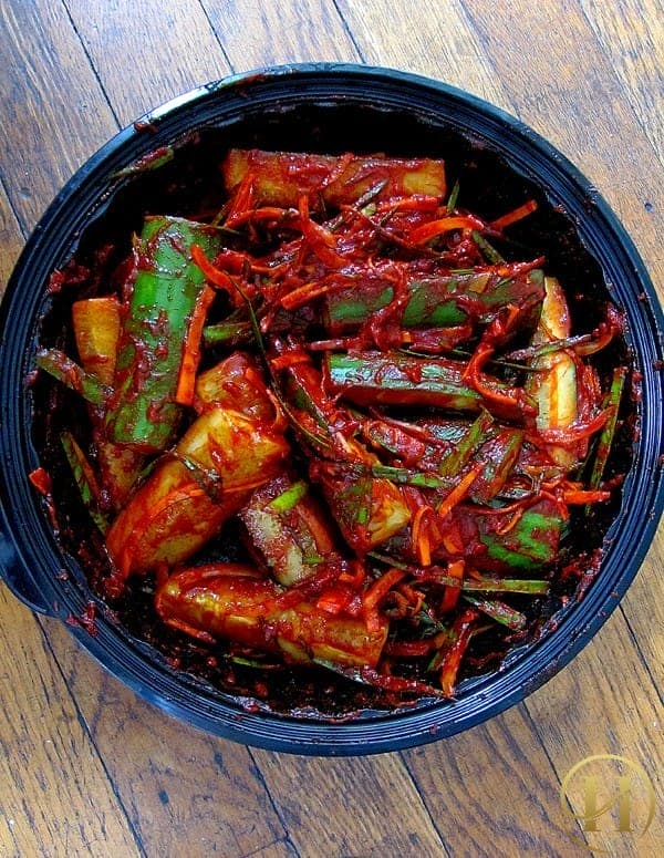 Kim chi dưa chuột ngon