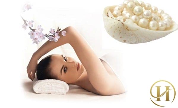 làm trắng da bằng ngọc trai