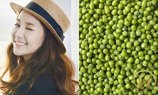 Hạt đậu xanh làm trắng da