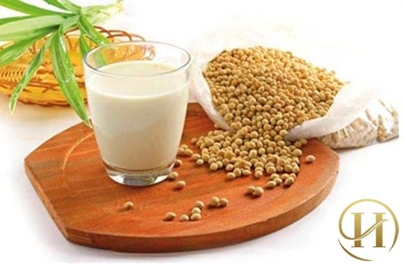 Làm trắng da bằng bột đậu nành