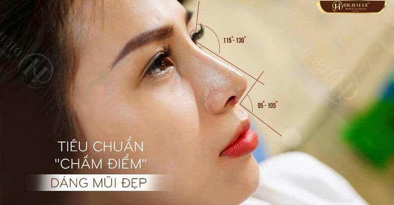 Thế nào là một dáng mũi đẹp?