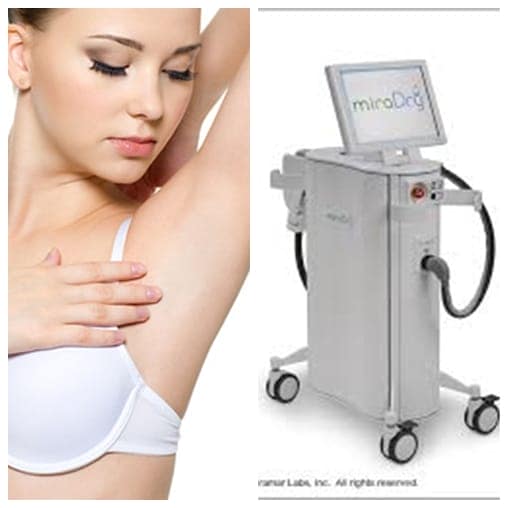 Trị hôi nách bằng MiraDry có làm da bị khô không?