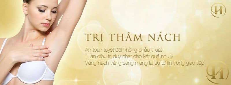 Công nghệ trị thâm nách sau sinh