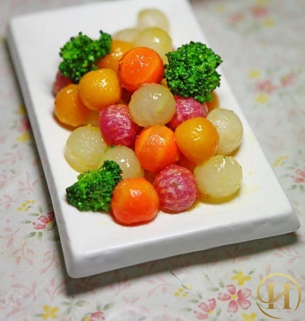 Giảm cân với món rau củ xào tỏi cực ngon - 1