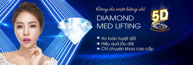 Banner căng da mặt bằng Diamond Med