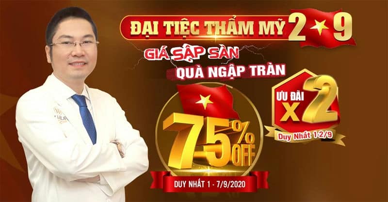Đại Tiệc Thẩm Mỹ 2/9 - Giá Sập Sàn, Qùa Ngập Tràn