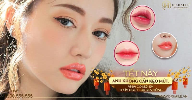 PHUN MÔI DR.HẢI LÊ - MÔI XINH LUNG LINH RẠNG NGỜI ĐÓN TẾT !