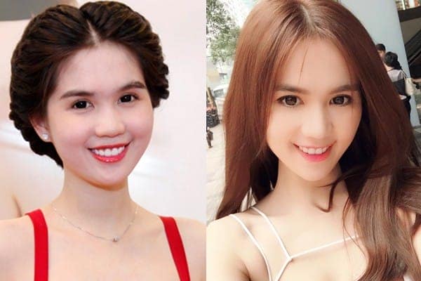 Chiếc cằm khác lạ của Ngọc Trinh