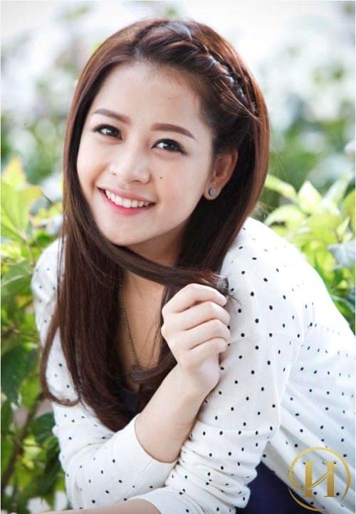 Duyên dáng, nữ tính với tóc tết
